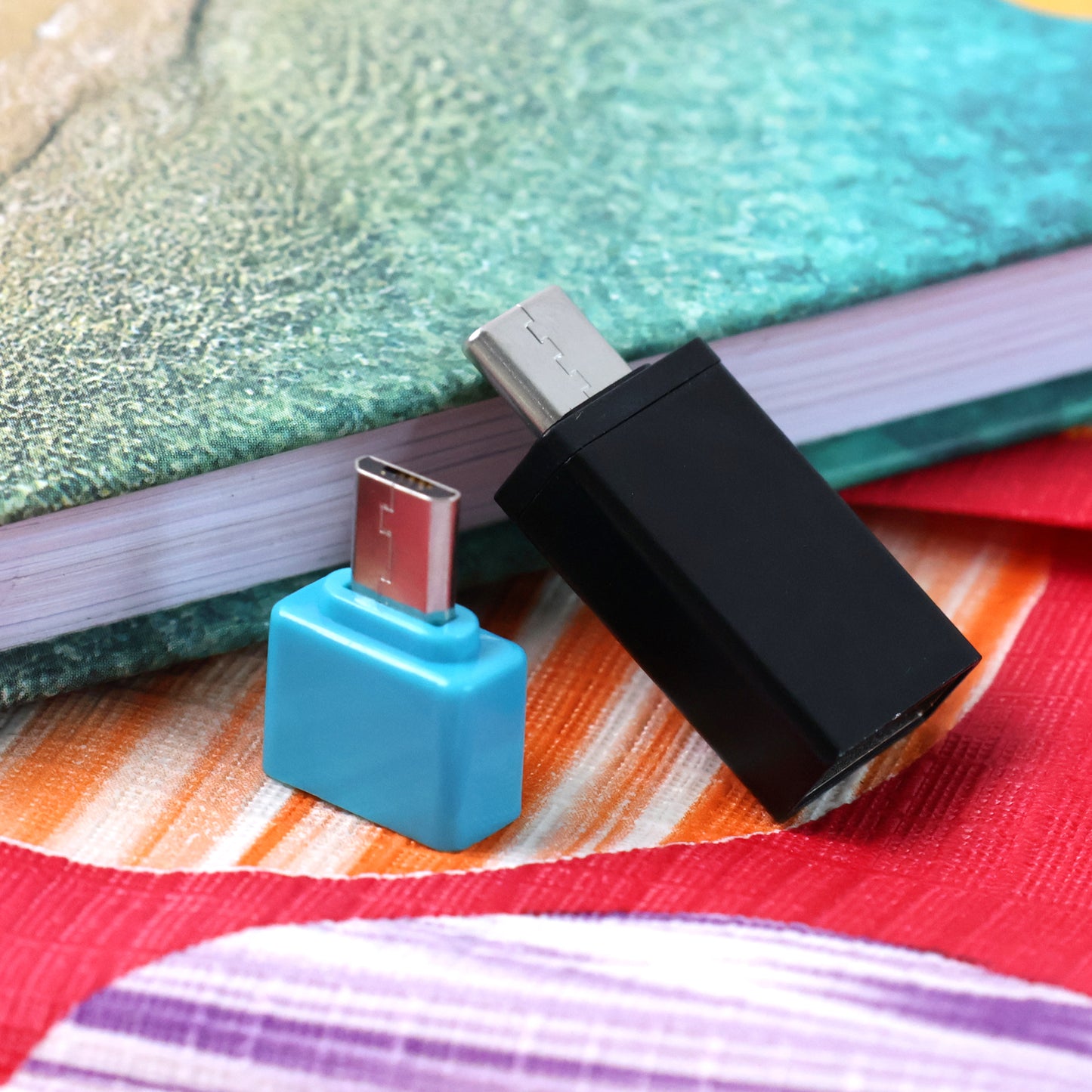 2 Pc USB-C OTG Adapter Set - Type-C to USB-A Converter for Phones & Laptops - Happy Price - Image 5