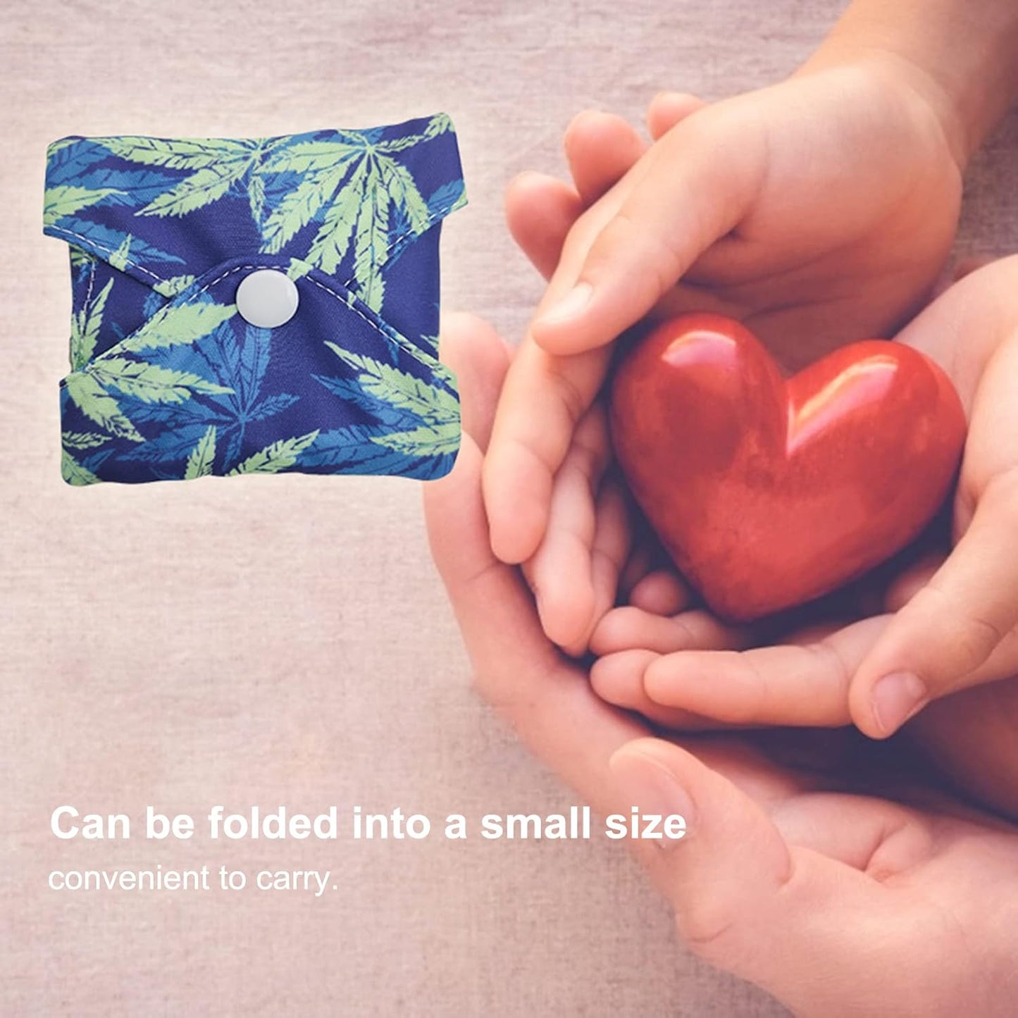 Reusable Cloth Sanitary Pads - 4 Pc Set for Women - Happy Price - Image 7