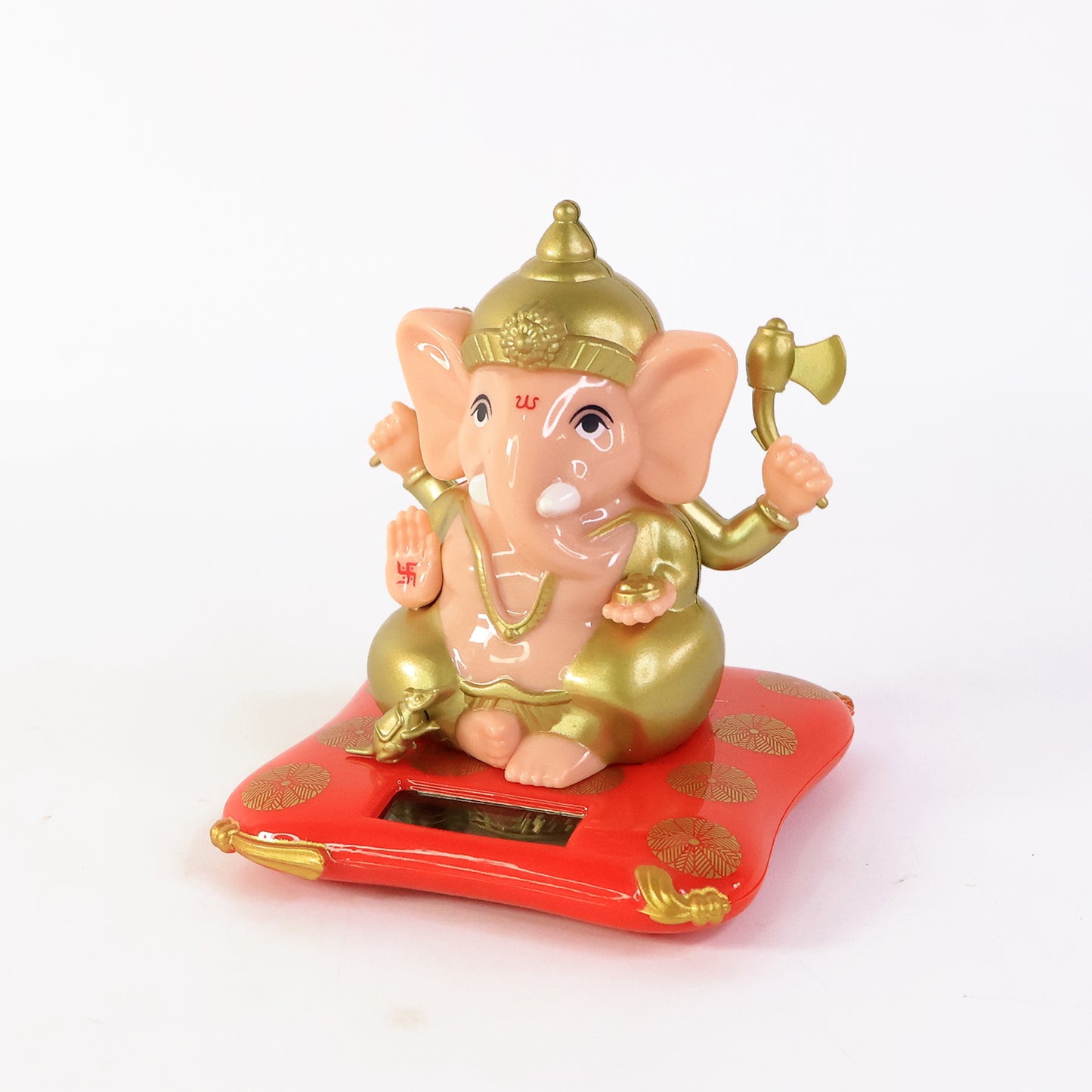 Solar Powered Lord Ganesh Idol - Medium Size Decorative Statue (1 Pc) - Happy Price - Image 2
