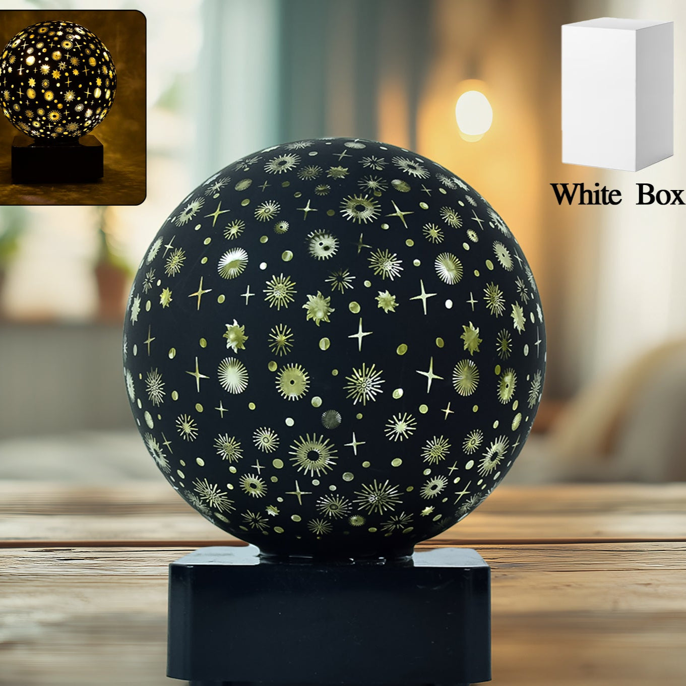 Starry Sky Projector Night Lamp (1 Pc) - Happy Price - Image 1
