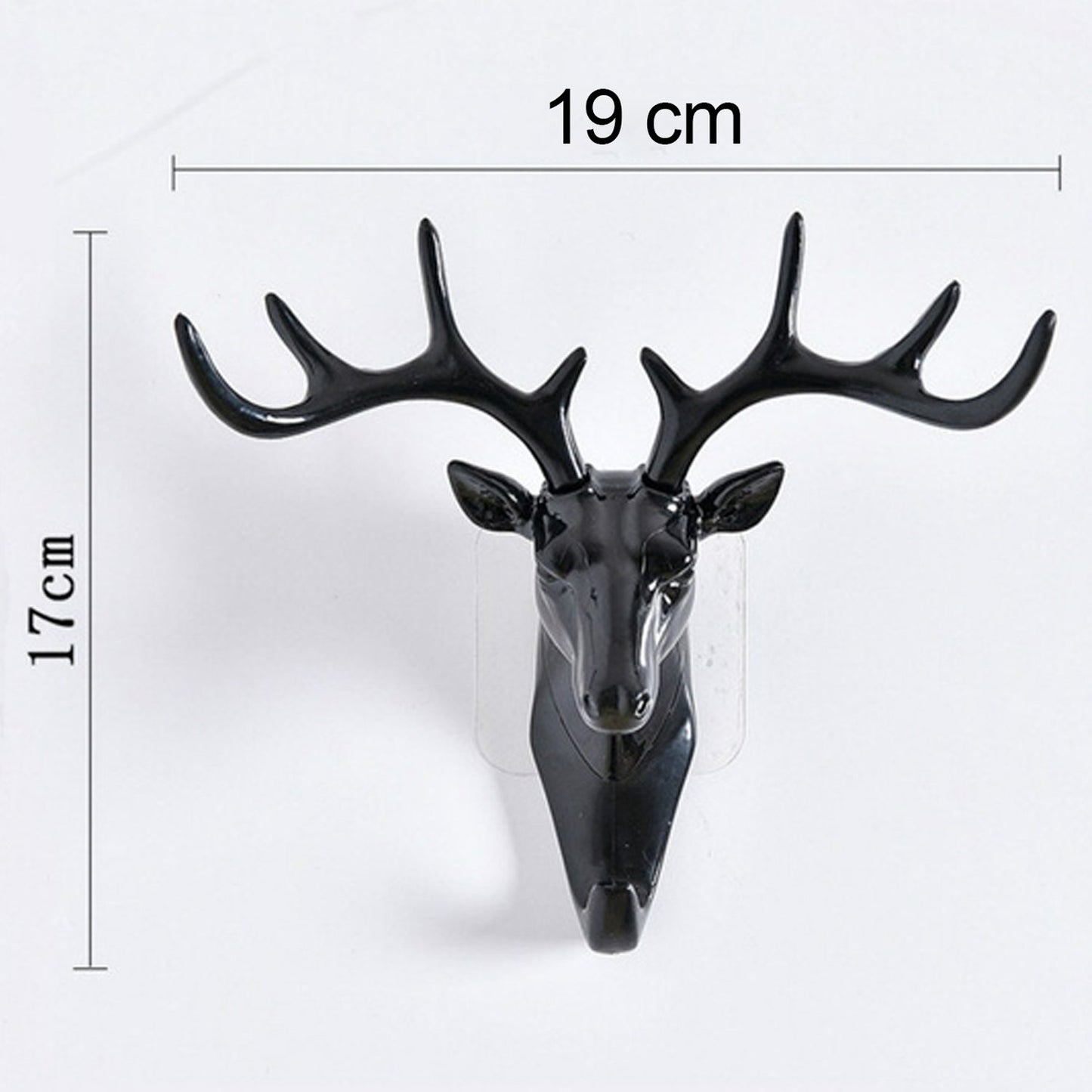 Deer Head Self Adhesive Wall Door Hook Hanger - Happy Price - Image 6