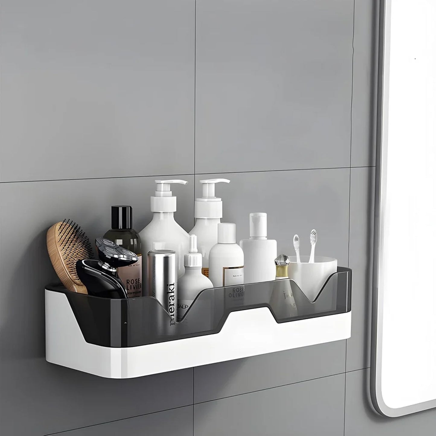 Adhesive Wall Shelf for Bathroom & Kitchen Organizer (1 Pc) - Happy Price - Image 7