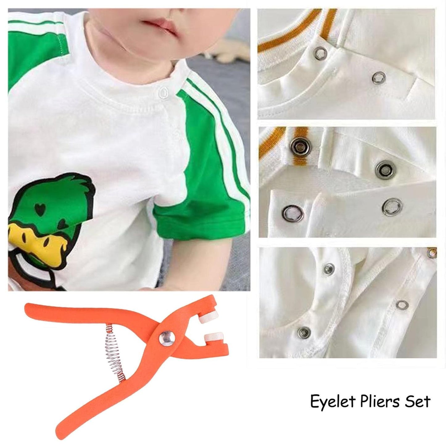 Hole Pliers Eyelets For Clothes Buckle Installation Tool For Clothing Sewing (1 Pc) - Happy Price - Image 3