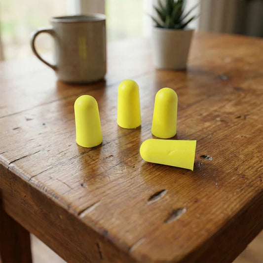 Soft Foam Ear Plugs for Noise Reduction - 2 Pair Pack with Cases - Happy Price - Image 1