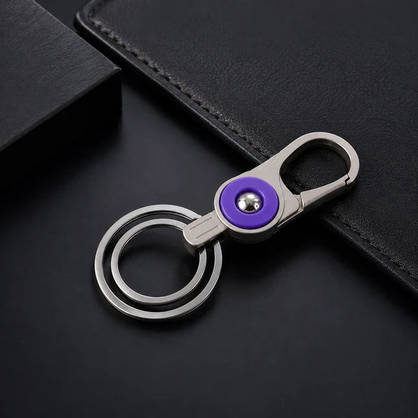 Premium Metal Keychain For Car And Bike Key Holder (1 Pc)