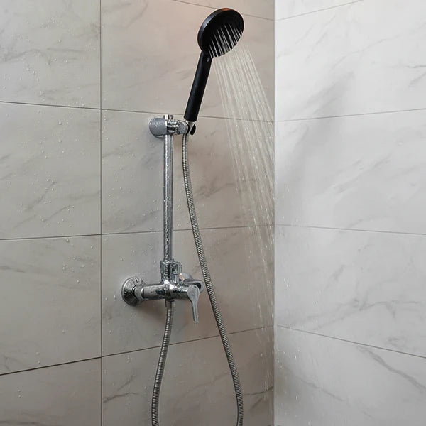 Round Handheld Shower Head (1 Pc)