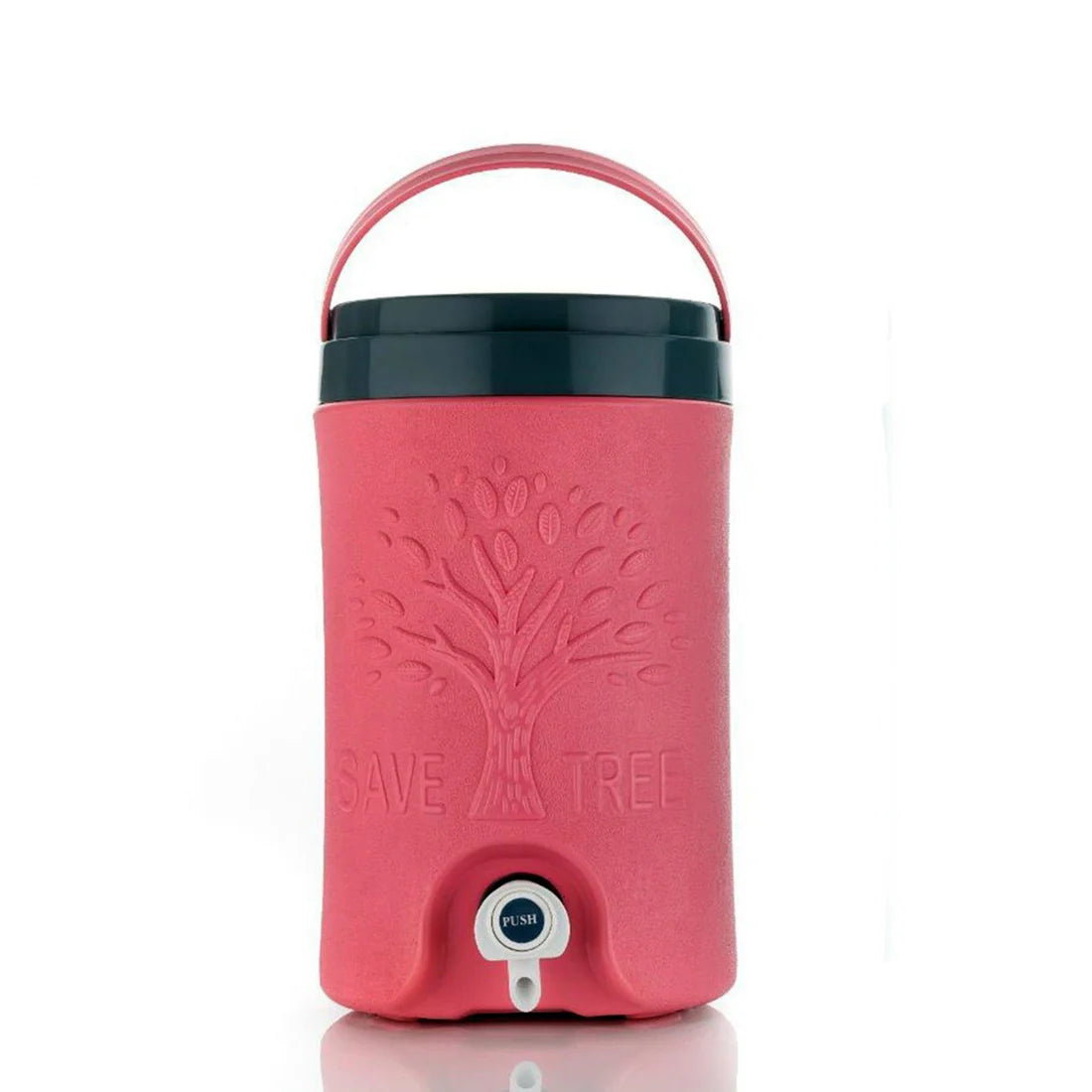 5 Litre Insulated Water Jug with Cup - Multi-colour Plastic (1pc)