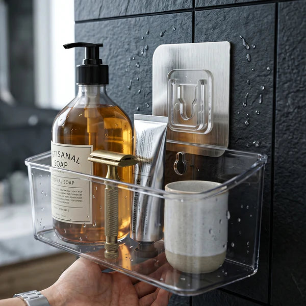 Transparent Self Adhesive Wall Hook (1 Pc)