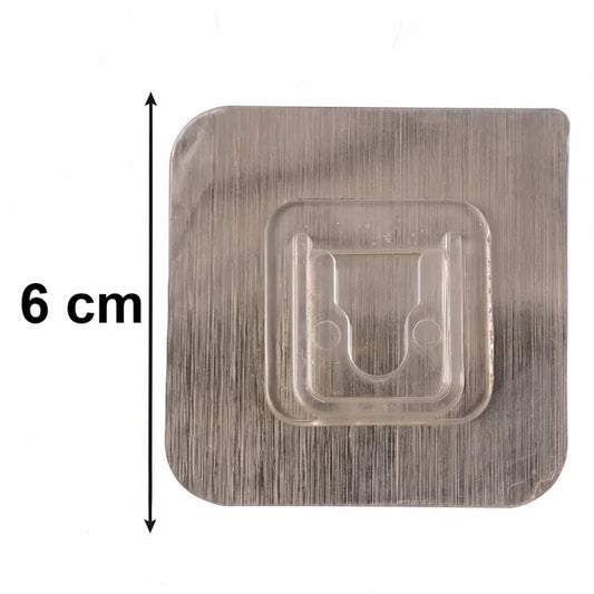 Transparent Self Adhesive Wall Hook (1 Pc)