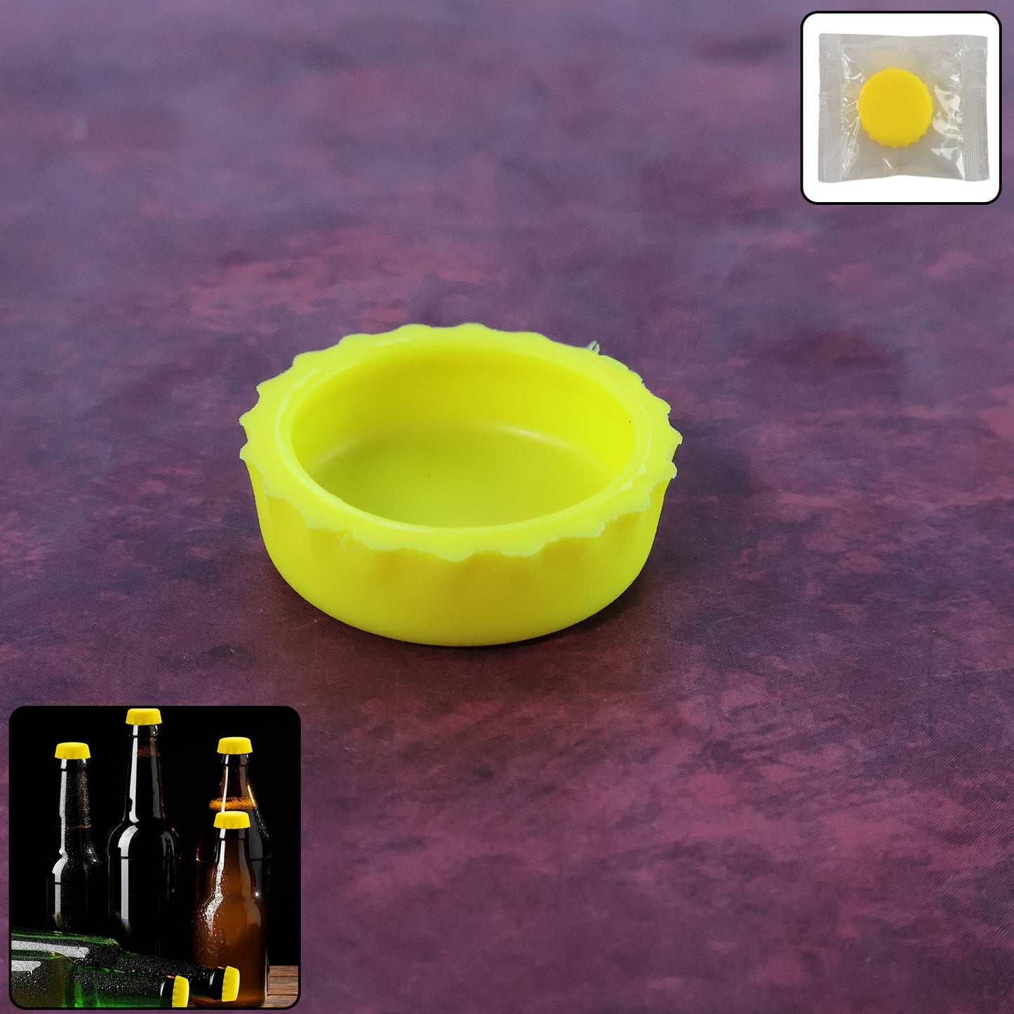 Reusable Silicone Bottle Cap Cover - 1 Pc - Happy Price - Image 6