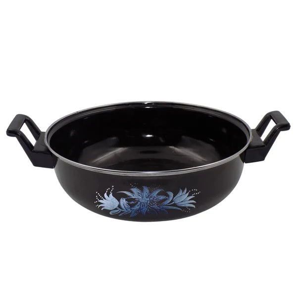 Small Cast Iron Kadai - Traditional Indian Cooking Wok - Great Price - Image 1
