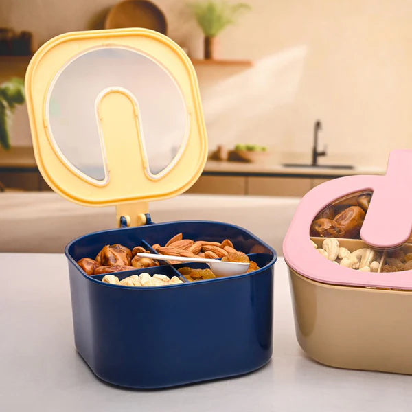 4 Section Fancy Masala Box And Fancy Masala Container Used For Storing Various Types Of Masalas Including In Kitchen Purposes. - Happy Price - Image 2