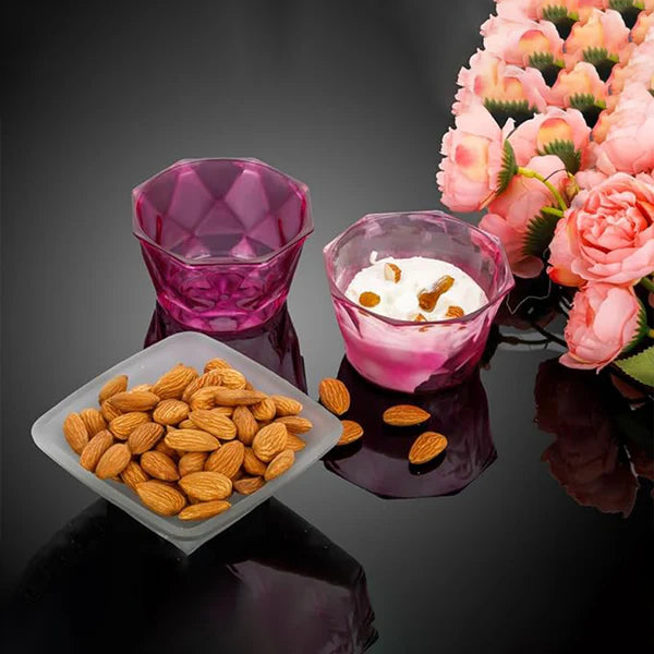 6pc Diamond Shape Ice Cream Bowl Set - Happy Price - Image 5