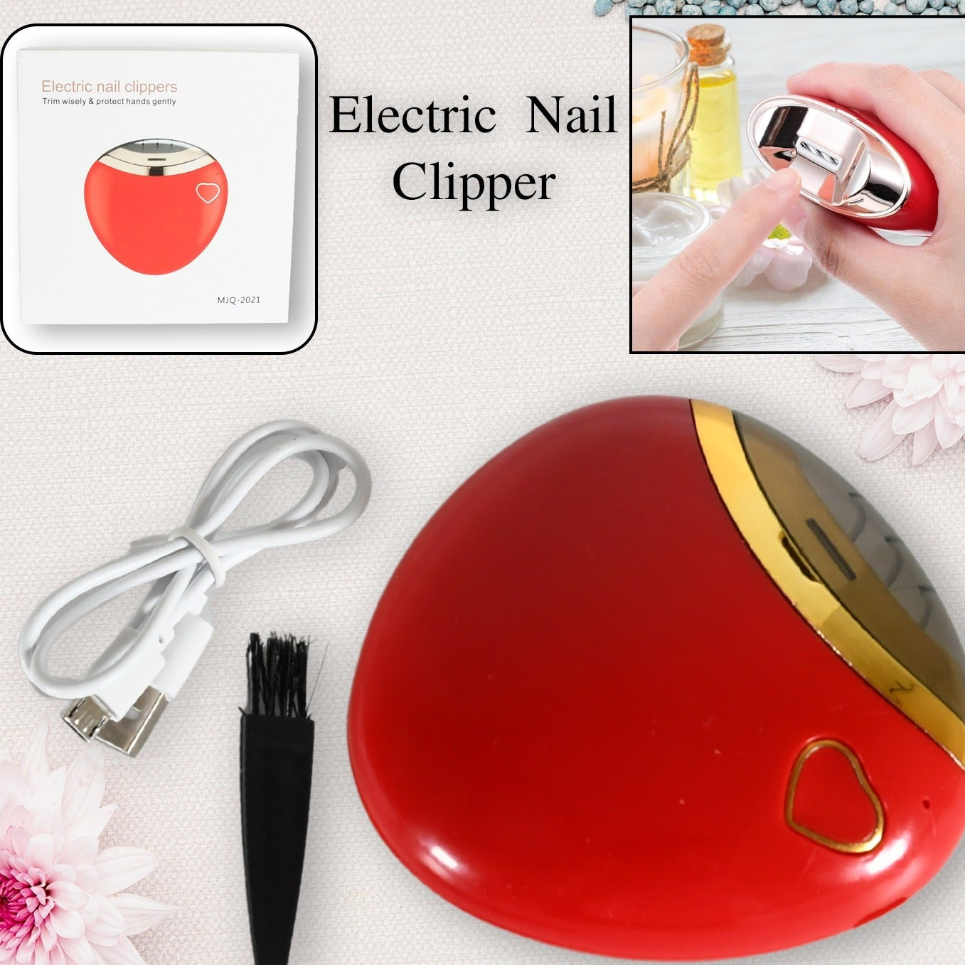 Smart Electric Nail Clipper & Grinder for Safe Nail Care - Happy Price - Image 1