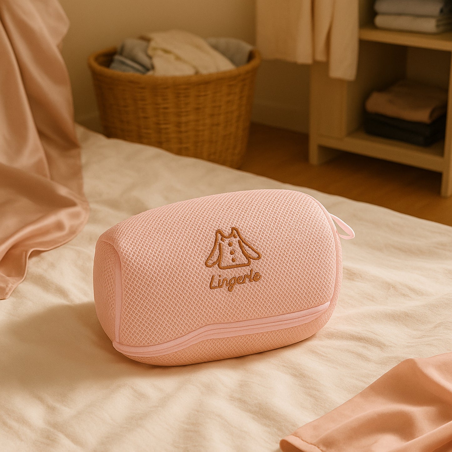 Bra Laundry Wash Bag with Cushioning - 1 Pc - Happy Price - Image 4
