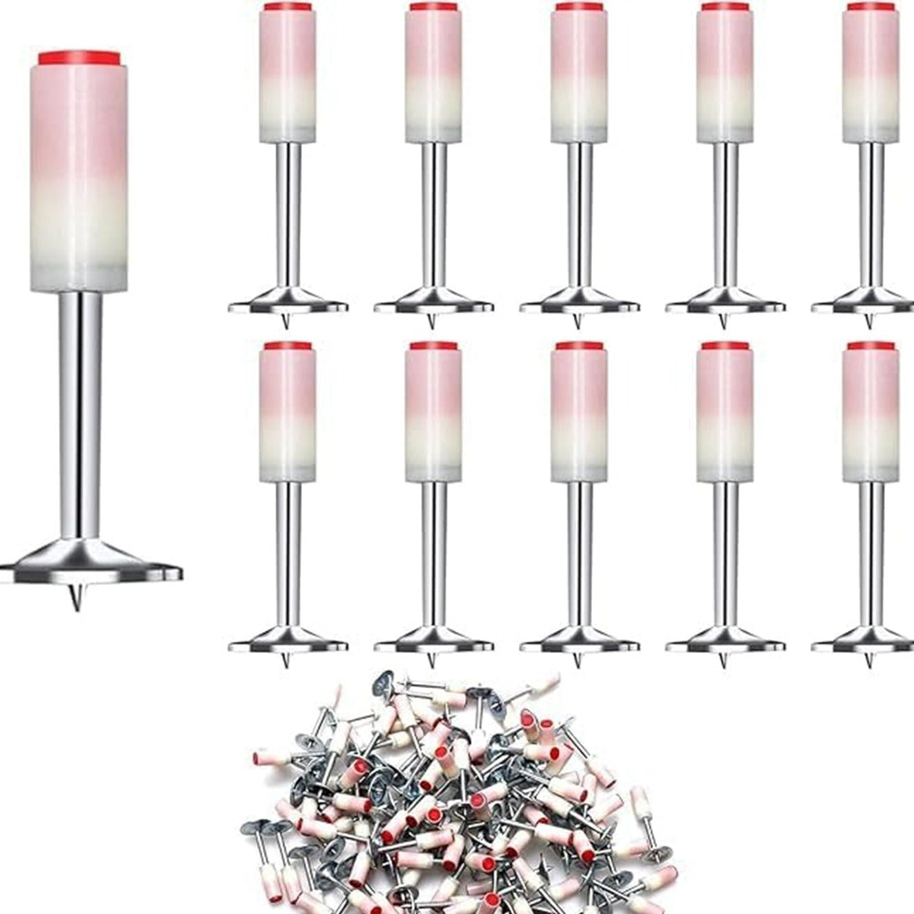 Round Nails For Mini Steel Nails For Gun (10 Pcs Set) - Happy Price - Image 1