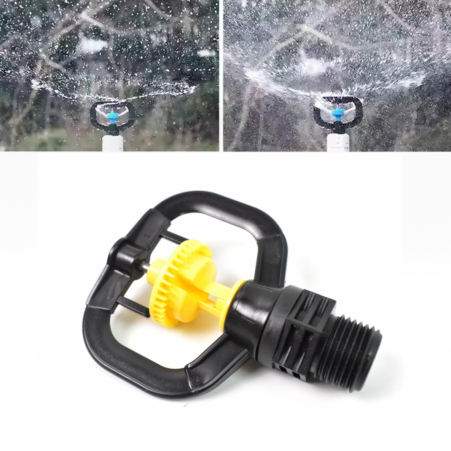 Rotating Irrigation Sprinkler Plastic Spray Nozzle (1 Pc) - Happy Price - Image 3