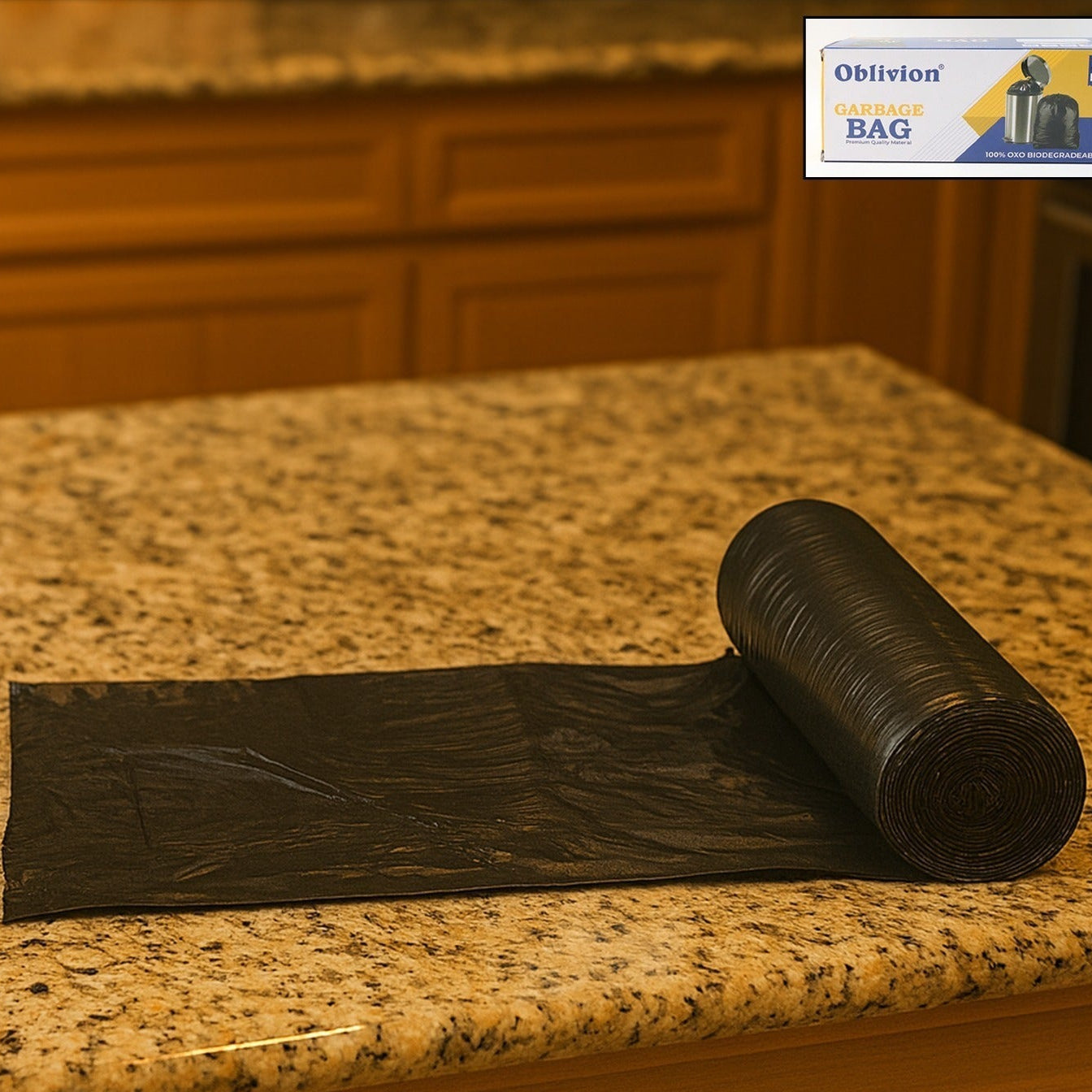 Eco-Friendly Garbage Bags - Pack of 30 (19x21 inch) - Happy Price - Image 1