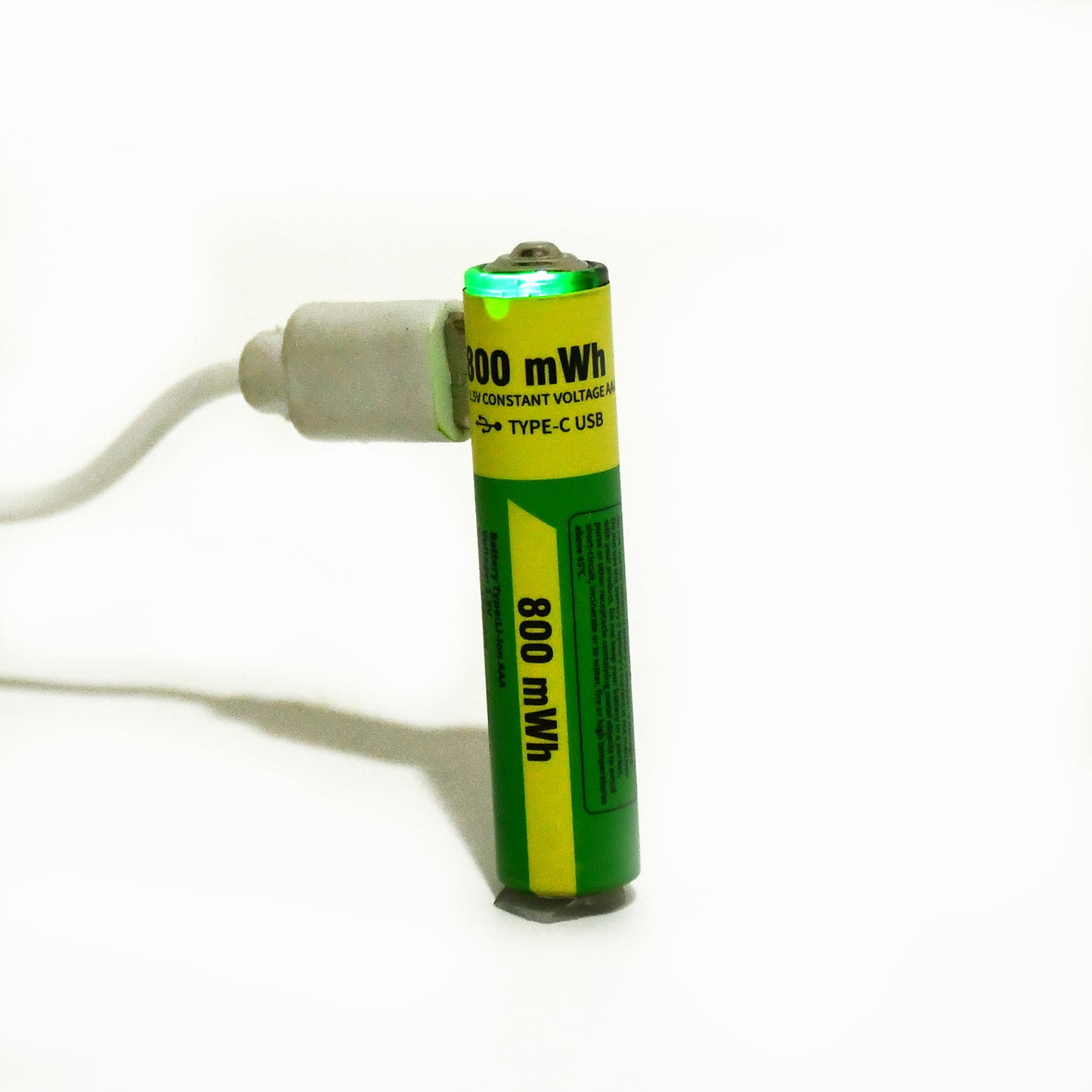 Aaa Rechargeable 800 Mwh Batteries With Recharging Cable (2 Pc Set) - Happy Price - Image 3