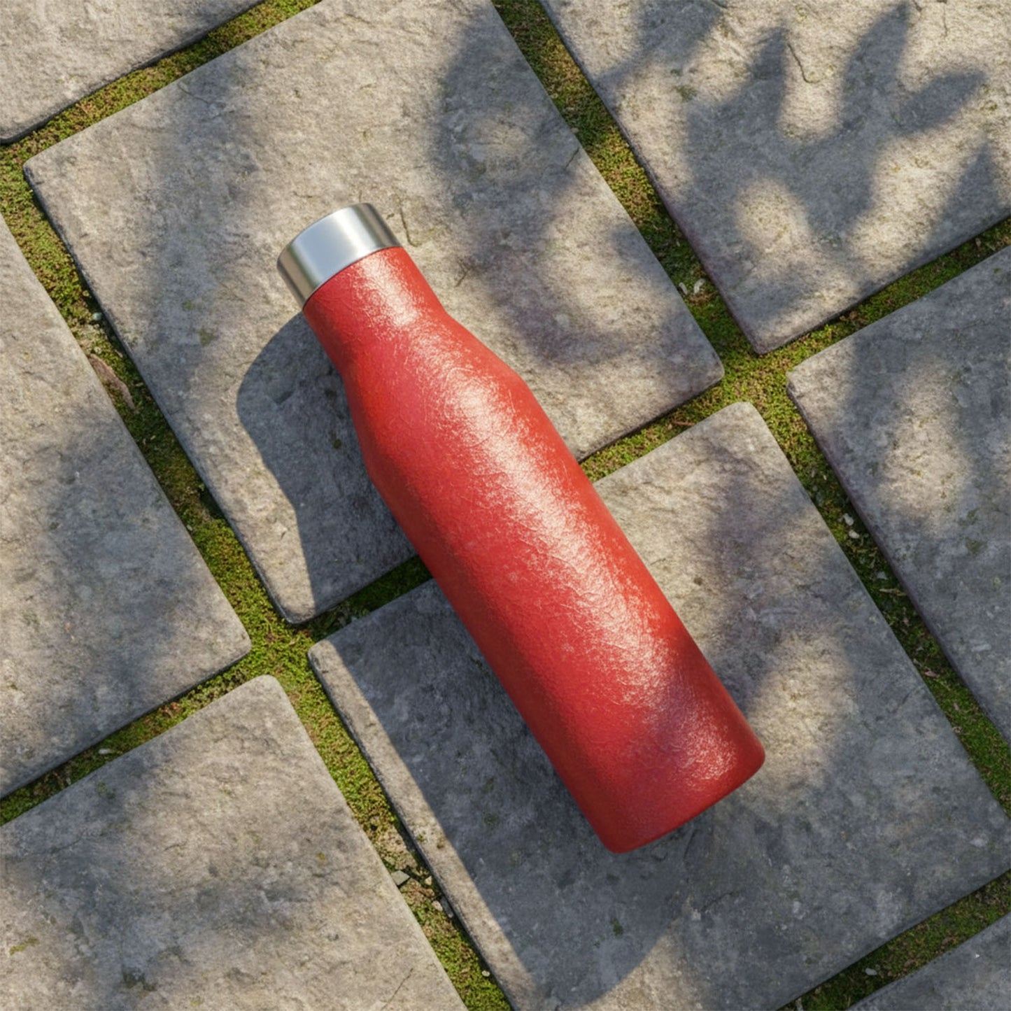 Durable Stainless Steel Water Bottle - 1000 ML Capacity, Red Color - Happy Price - Image 6