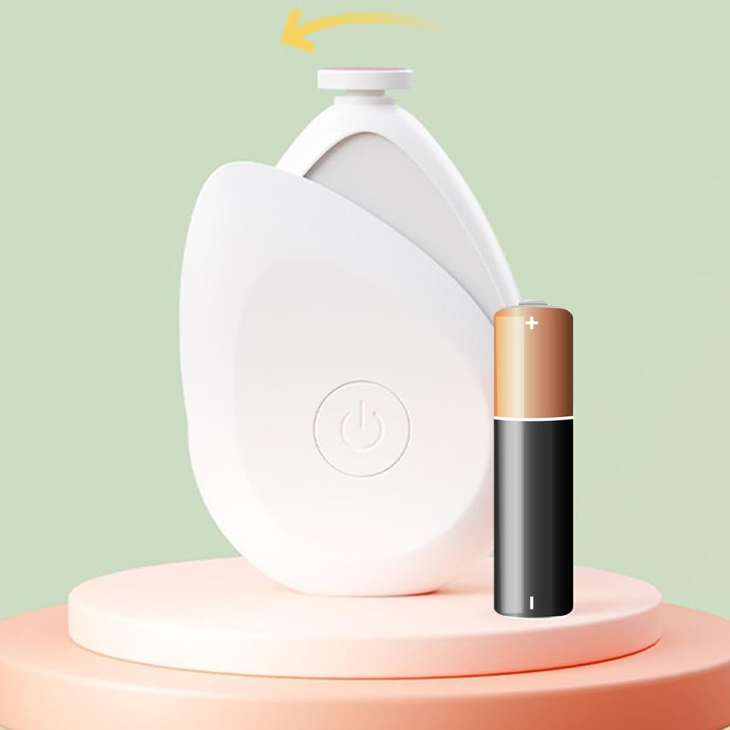 Baby Electric Nails Grinder Kits Safe (1 Pc  Mix Color  With 4 Grinding Heads) - Happy Price - Image 7