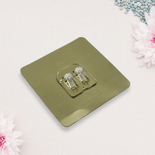 Reusable Waterproof Adhesive Wall Hooks for Kitchen & Bathroom - Pack of 10 - Happy Price - Image 1