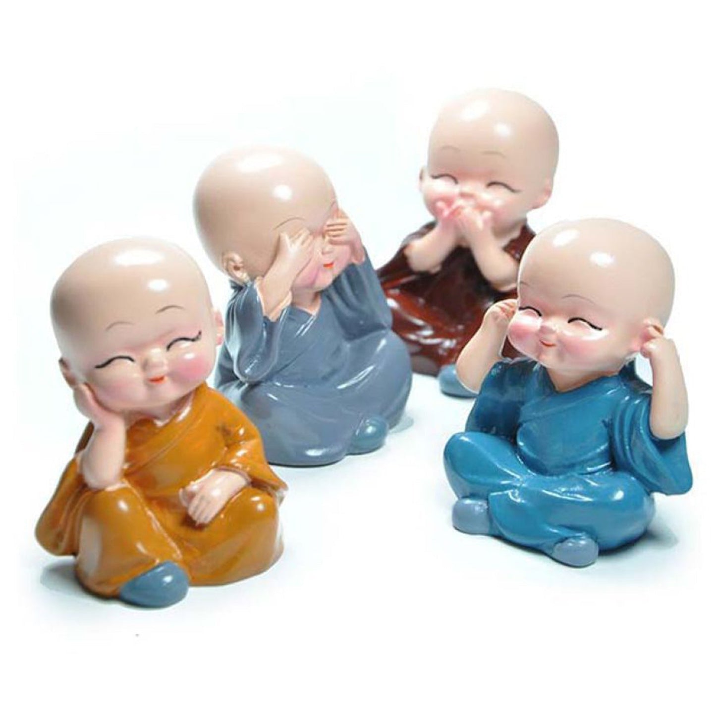 Baby Buddha 4pc And Show Piece Used For House Office And Official Decorations Etc. - Happy Price - Image 7