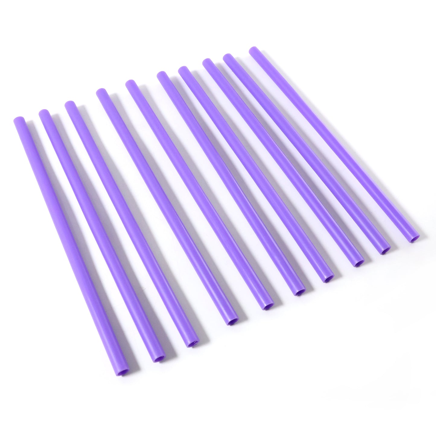 Pack of 10 Reusable Plastic Drinking Straws for Cold Beverages - Happy Price - Image 4