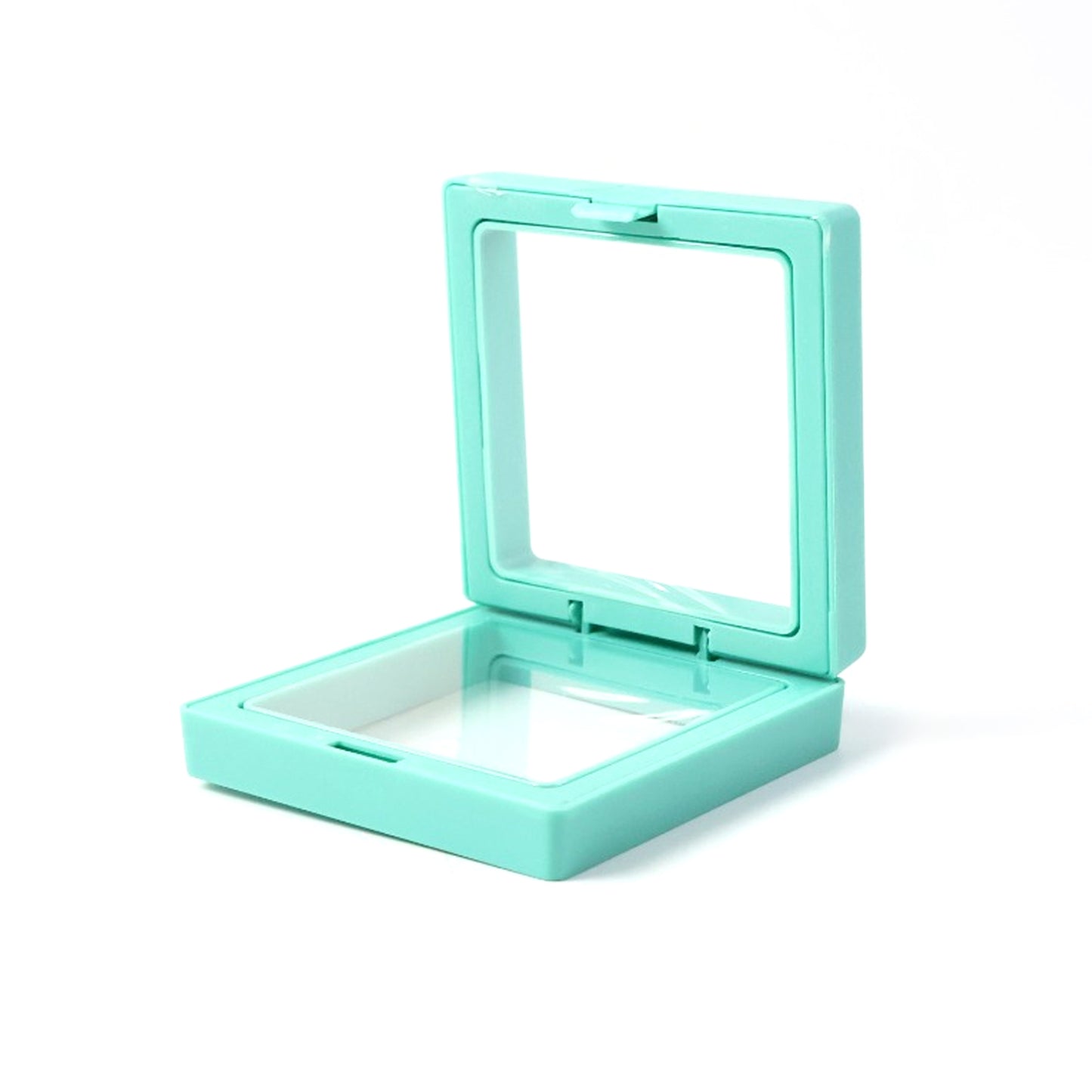 Transparent Jewellery Display Box (7x7 cm, 1 Pc) - Floating Frame Organizer - Happy Price - Image 4