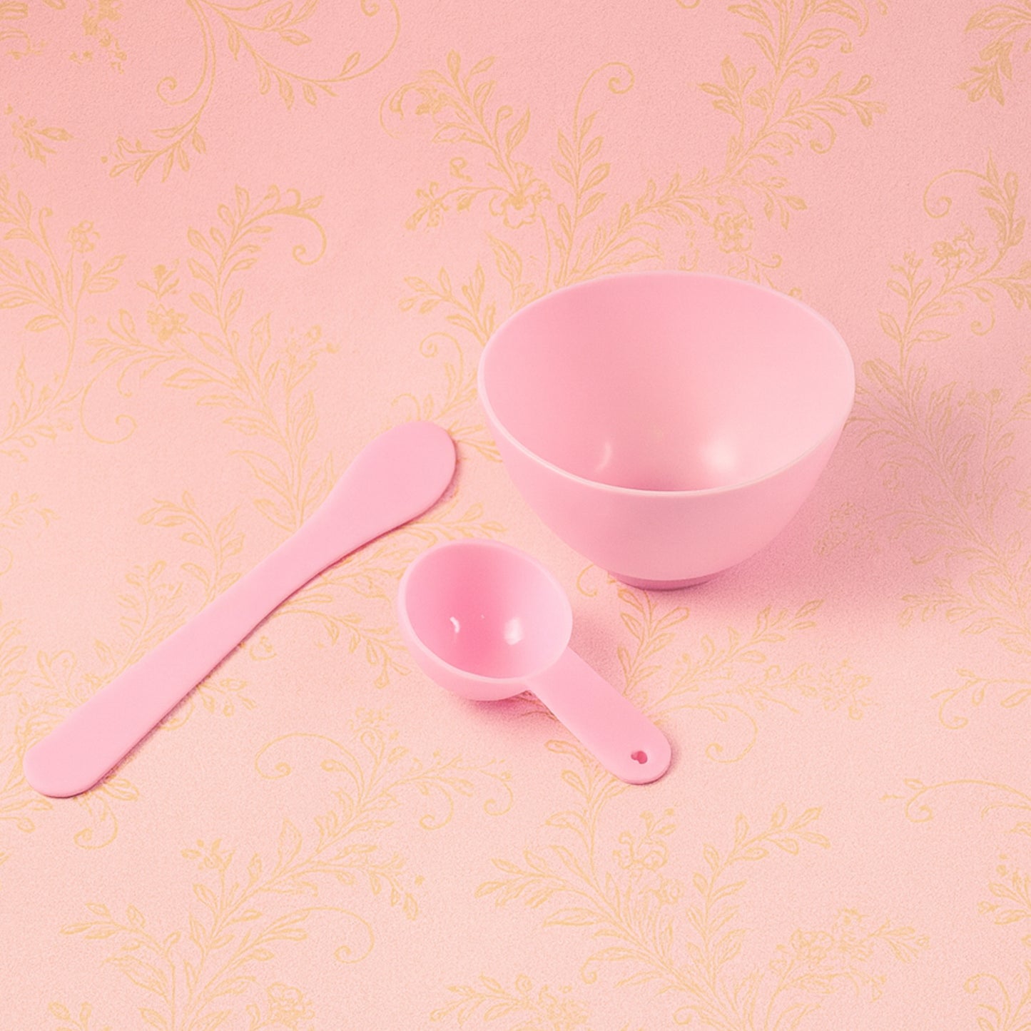3-Piece Facial Mask Mixing Bowl Set with Spatula & Spoon - Happy Price - Image 5
