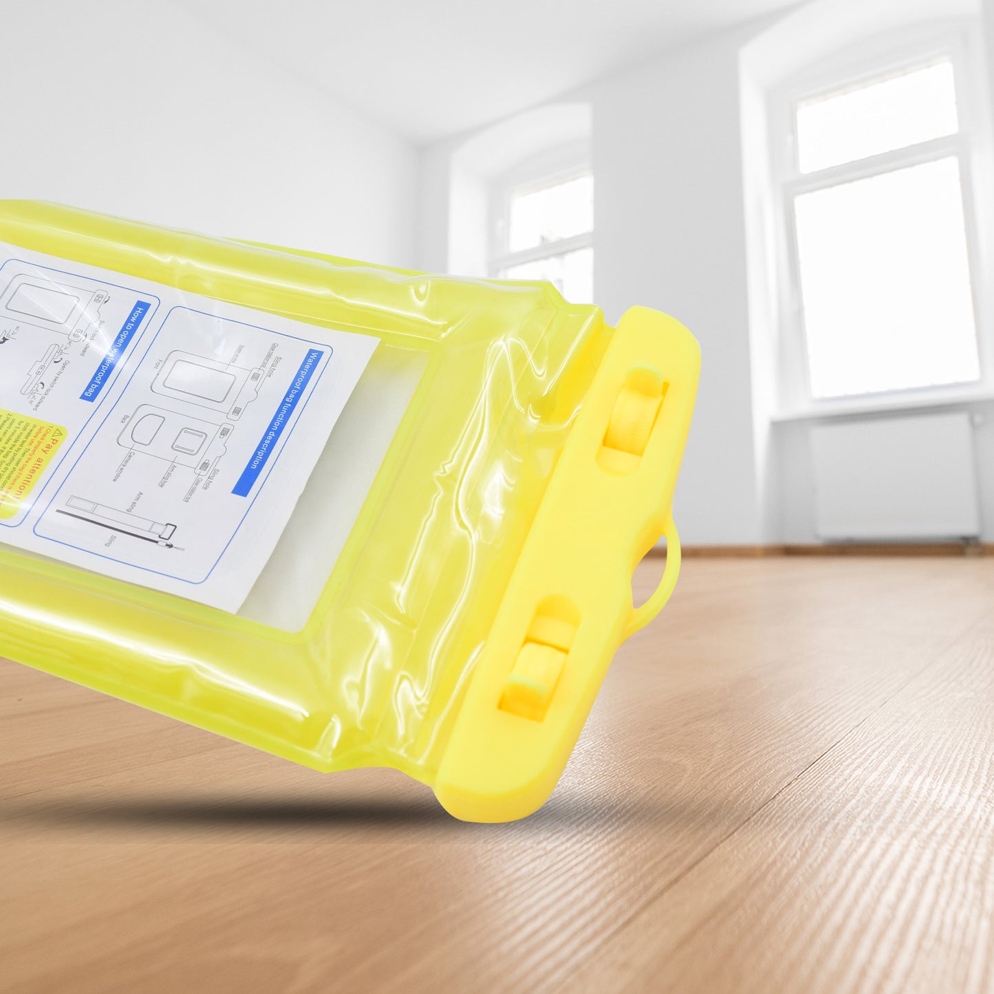 Waterproof Pouch Zip Lock Mobile Cover Under Water Mobile Case For All Type Mobile Phones - Happy Price - Image 3