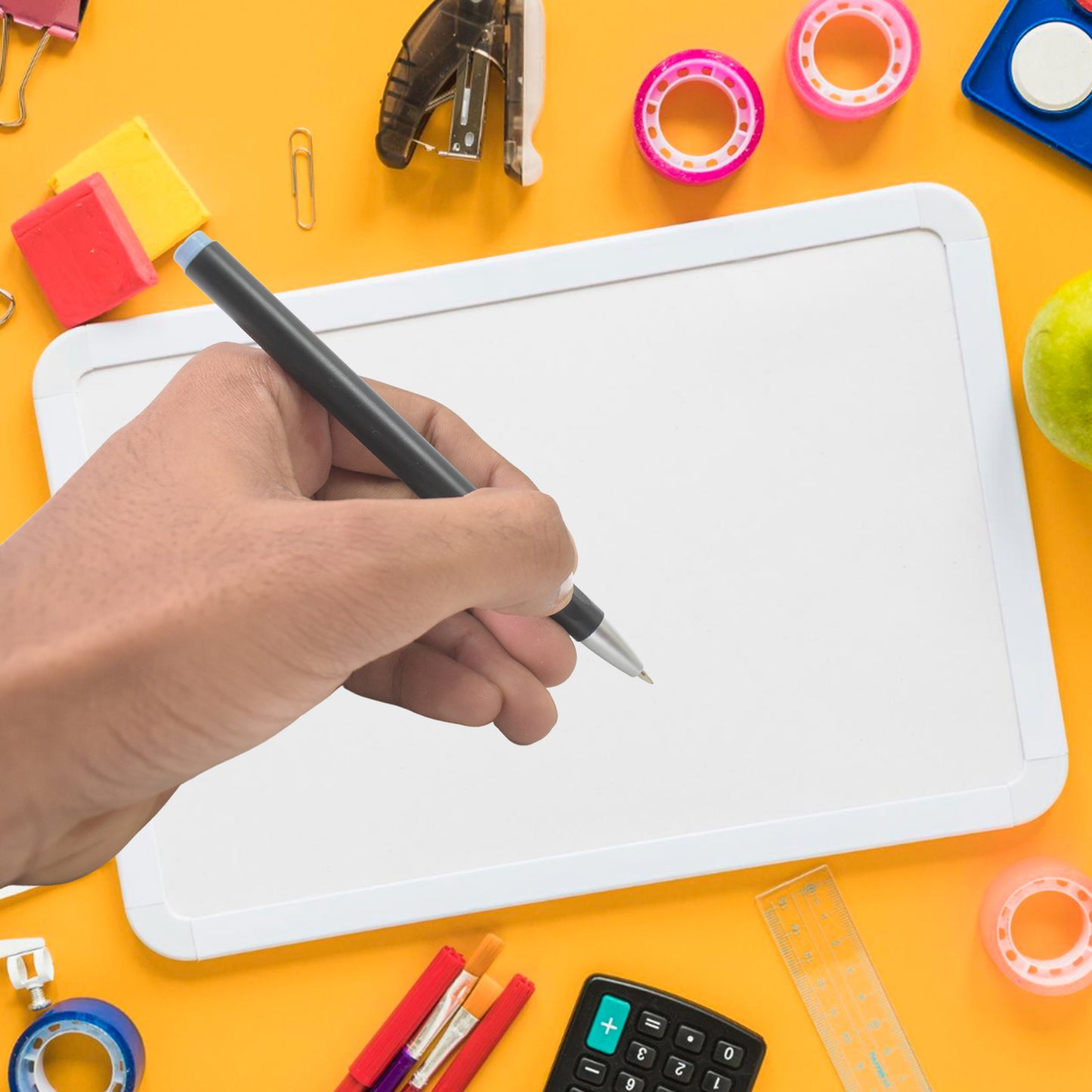 Writing Black Gel Pen For School Stationery Gift For Kids (8 Pcs Set) - Happy Price - Image 4