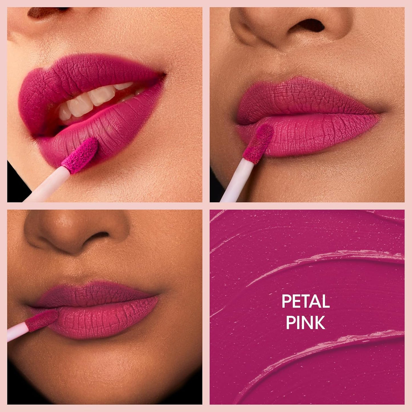 HappyPrice Petal Pink Hydrating Liquid Lipstick - 4.5 ML - Happy Price - Image 3