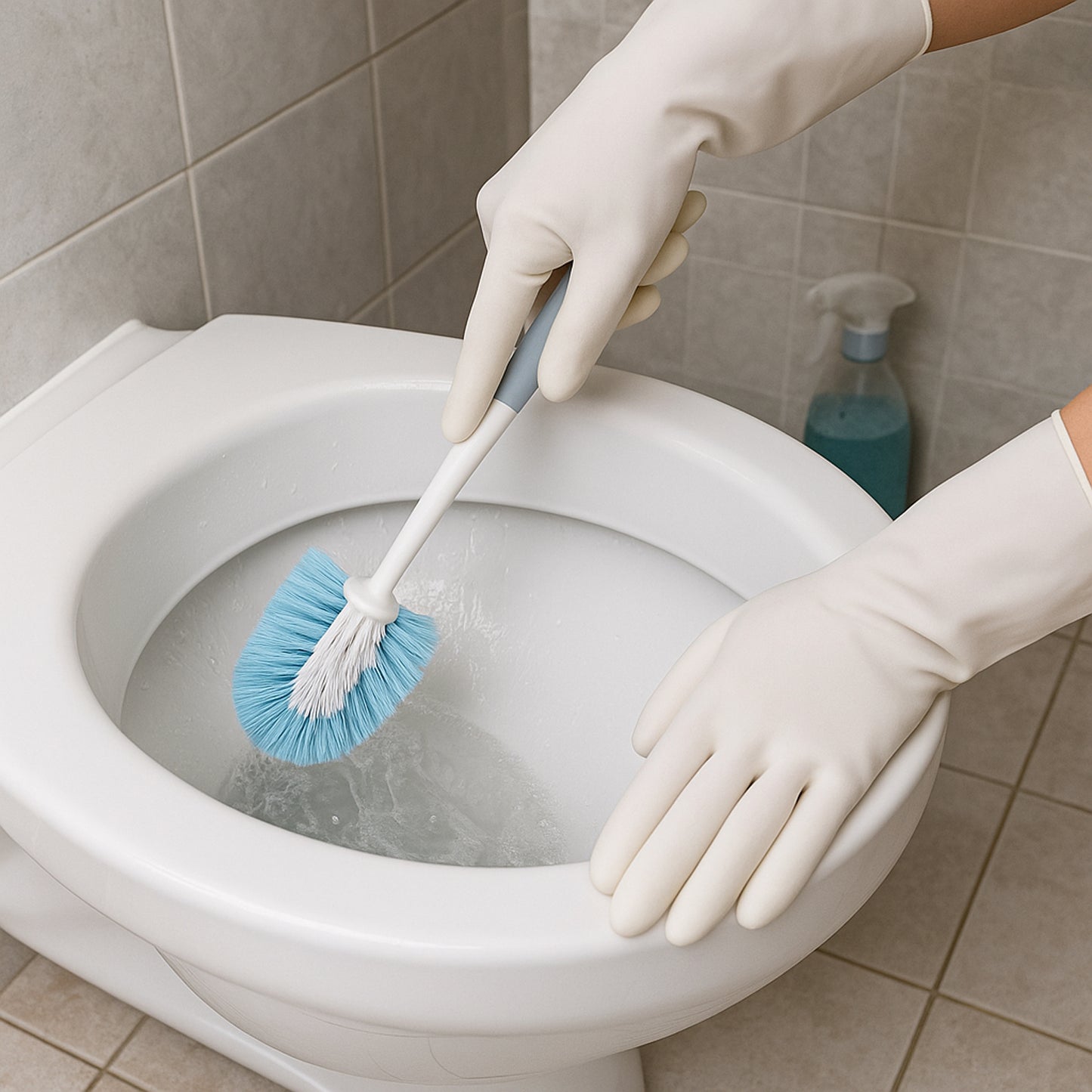 Kids Cleaning Gloves - 2 Pc Set, Small Size Latex Rubber Household Hand Protection - Happy Price - Image 6