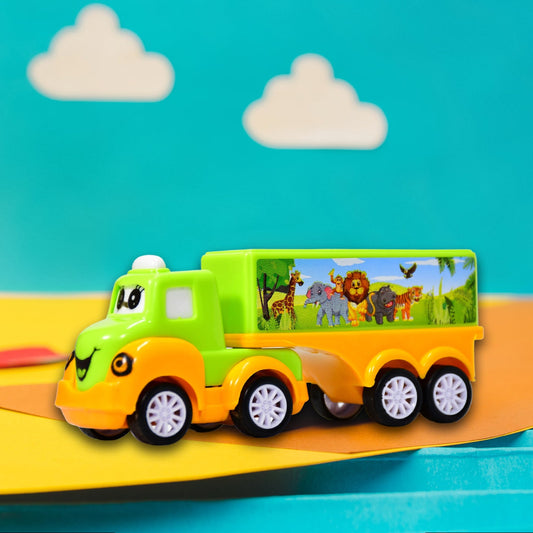 Small Green And Yellow Toy Truck. - Happy Price - Image 1