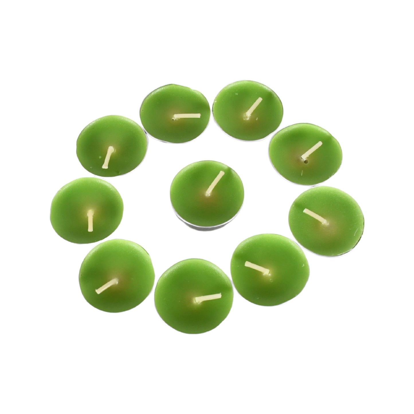 Long Burning Unscented Tealight Candles (10 Pc) - 8-9 Hour Flame for Home Decor - Great Price - Image 4