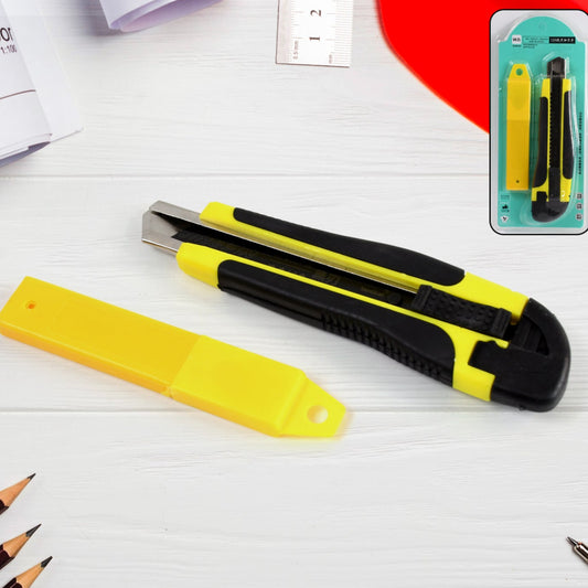 Cutter Knife Set With 1 Replacement Blades Cutter Knife Advanced Tool (1 Pc) - Happy Price - Image 1