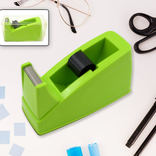 Plastic Tape Dispenser Cutter For Home Office Use Tape Dispenser For Stationary Tape Cutter Packaging Tape School Supplies (1 Pc  515 Gm) - Happy Price - Image 1