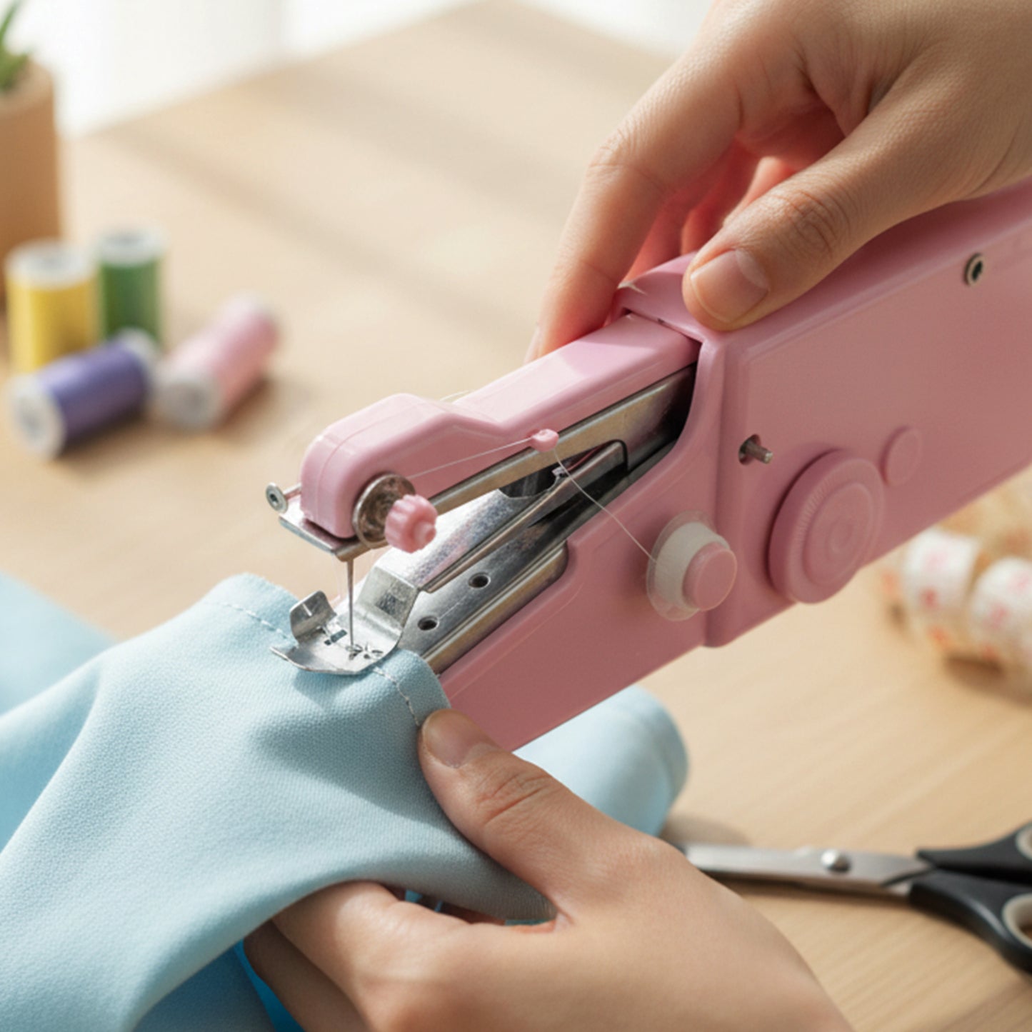 Compact Handheld Sewing Machine Set for Quick Repairs - 1 Set - Happy Price - Image 5