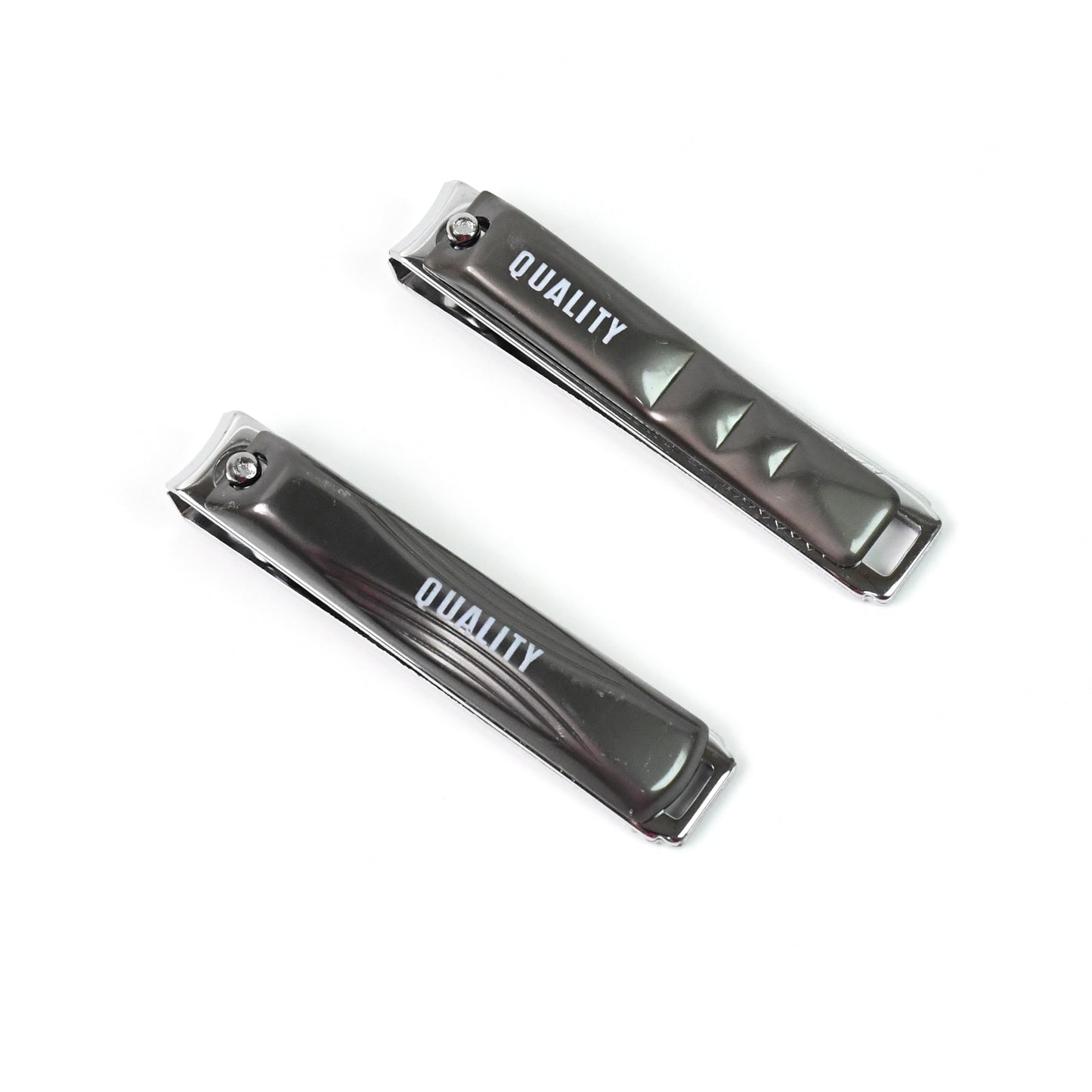 Stainless Steel Folding Nail Clippers with File - 1 Pc - Happy Price - Image 3