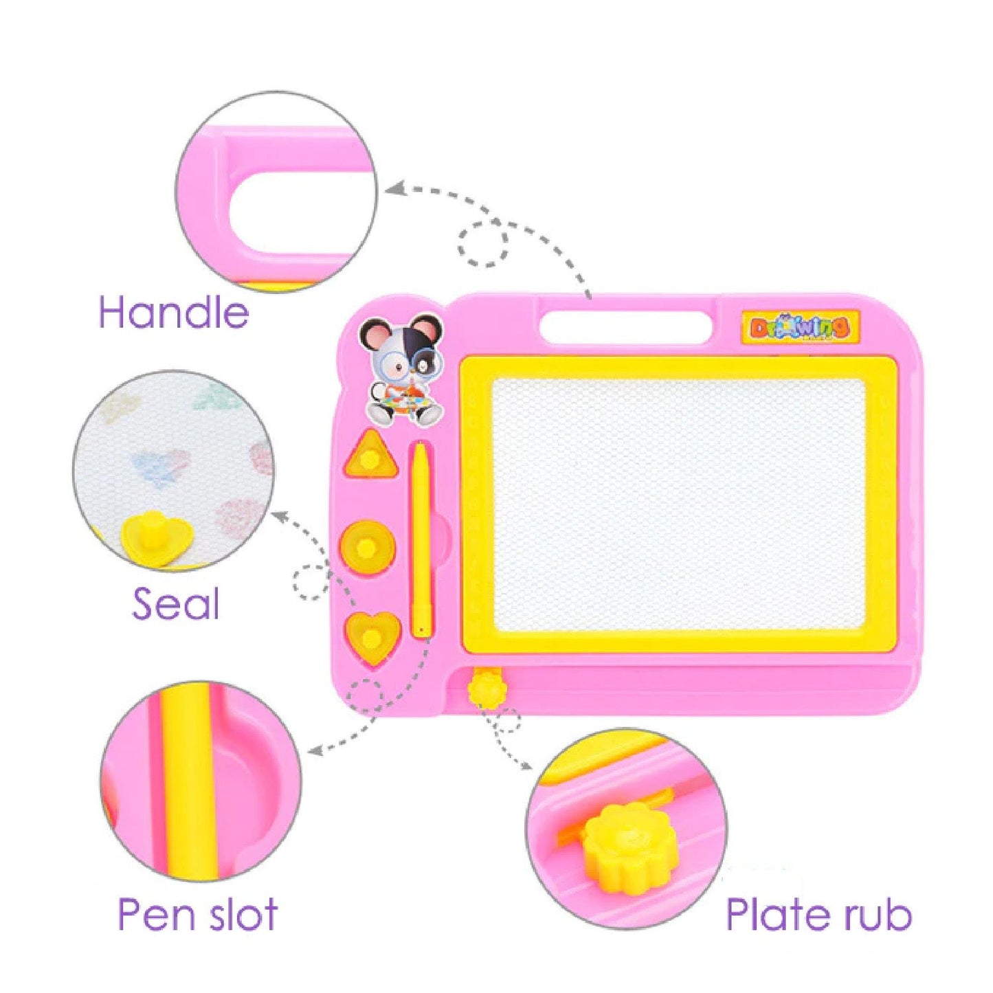 Magic Writer Magnetic Drawing Board Kids Educational Toys - Happy Price - Image 7