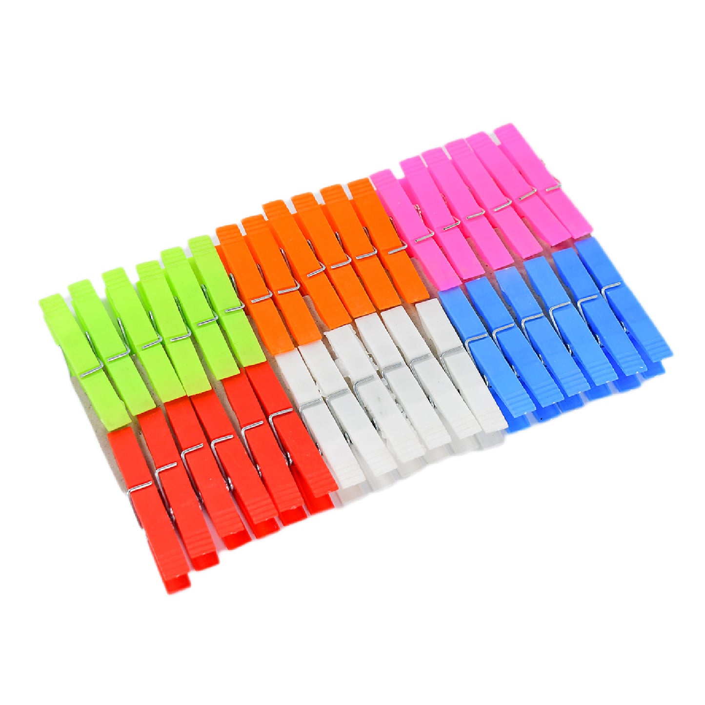 Multi Purpose Plastic Clothes Clips For Cloth Drying Clips (Set Of 144pc) - Happy Price - Image 2