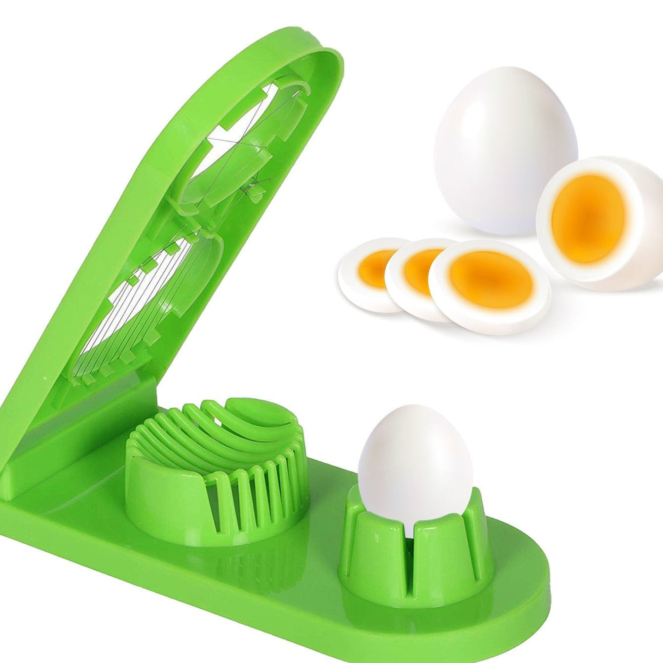 Multi-segment 2 In 1 Egg Cutterslicer - Happy Price - Image 1