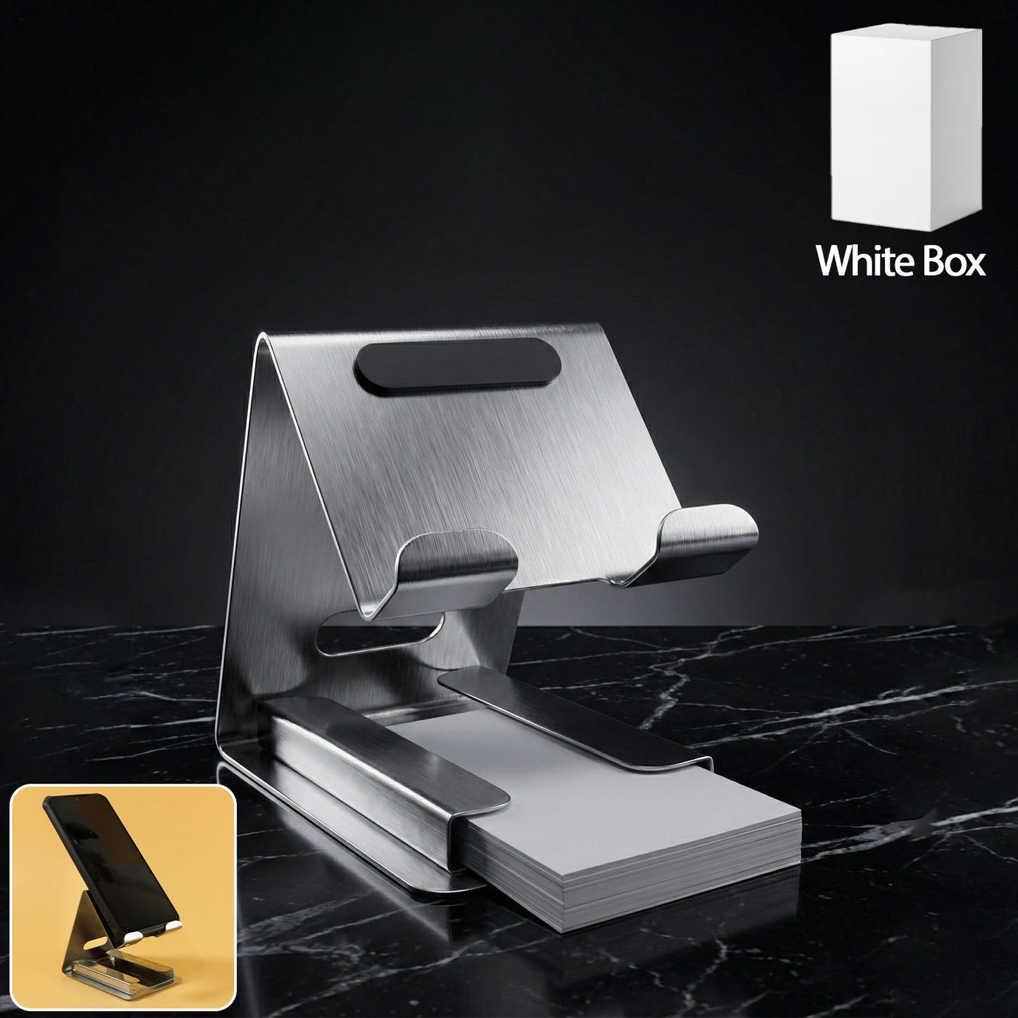 Premium Large Desktop Phone Stand Holder for Smartphones (1 Pc) - Happy Price - Image 2