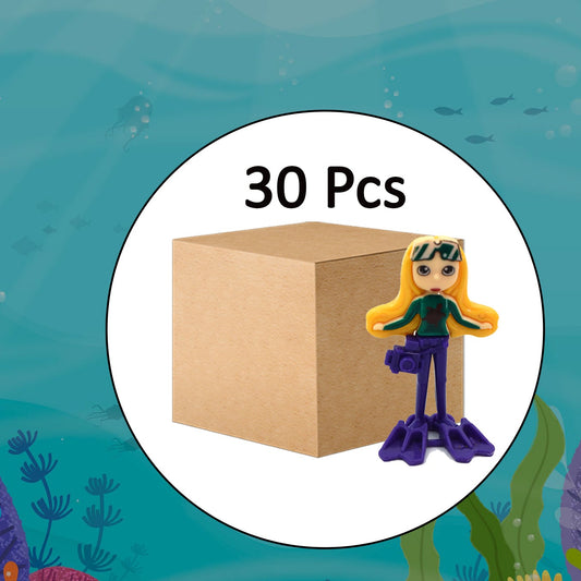 30pc Colorful Mermaid (Jalapari) Dolls Toy - Happy Price - Image 1