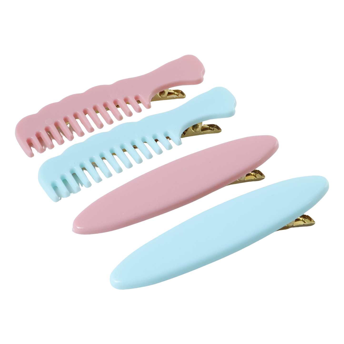 Pastel Comb Hair Clips - Pack of 4 for Women & Girls - Happy Price - Image 4