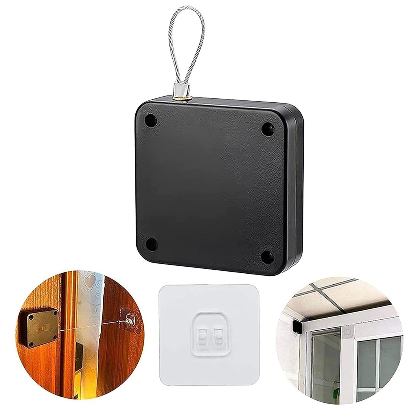 Punch-Free Automatic Door Closer with Sensor - Happy Price - Image 2