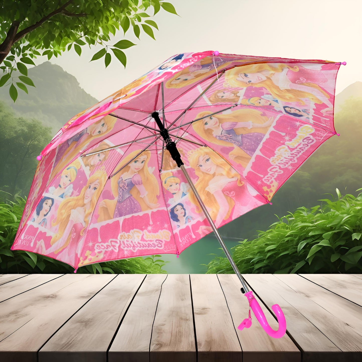 3 Fold Manual Open Umbrella  Windproof Sunproof  Rainproof With Sturdy Steel Shaft  Easy To Hold  Carry  Umbrella For Women Men  Kids (1 Pc) - Happy Price - Image 4