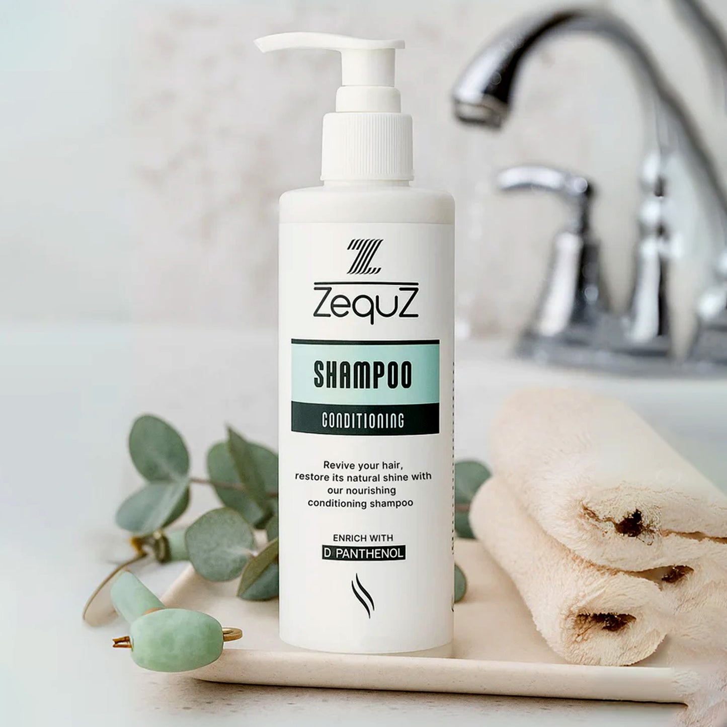 Zequz Conditioning Shampoo with D-Panthenol - 250 ML for Soft, Smooth Hair - Happy Price - Image 7