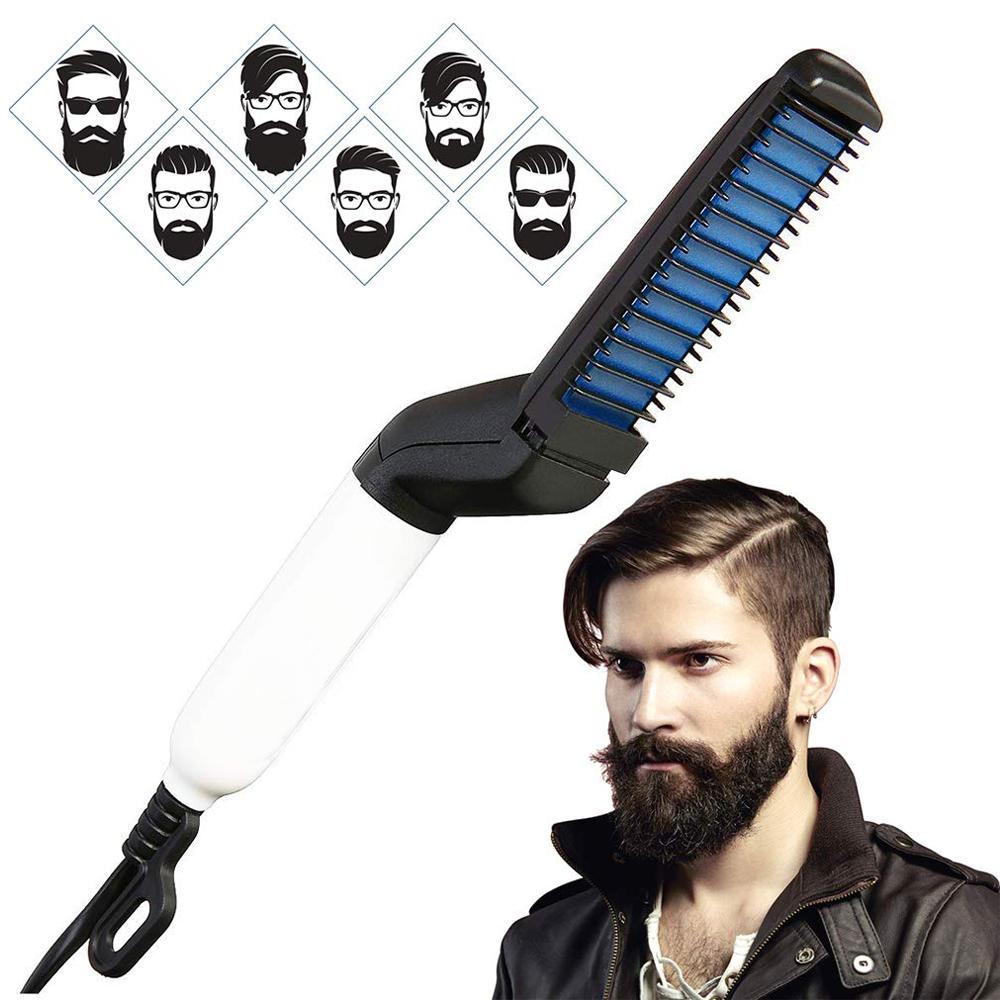 Mens Beard And Hair Curling Straightener (Modelling Comb) - Happy Price - Image 2